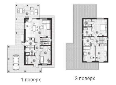 Котедж 162 м² в КМ На Щасливій від 26 543 грн/м², с. Крушинка