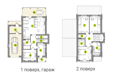 Коттедж 140 м² в КГ Семь Озер от 17 400 грн/м², с. Крушинка