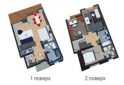 Дуплекс 125 м² в КГ Balaton от 22 160 грн/м², с. Новые Петровцы