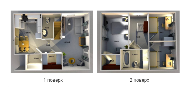 Таунхаус 80 м² в Таунхауси Grass House 2 від 17 500 грн/м², с. Гореничі