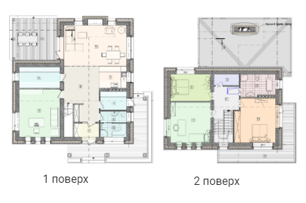 Коттедж 208 м² в КГ Лесной Хуторок от 21 490 грн/м², с. Горенка