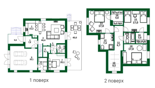 Коттедж 231.5 м² в КГ Белгравия от 39 568 грн/м², с. Дмитровка