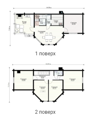 Коттедж 150 м² в КП Святобор от 18 467 грн/м², с. Михайловка-Рубежовка