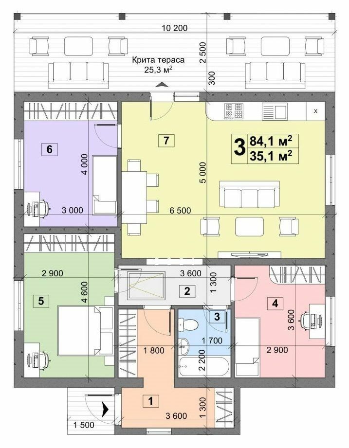 Коттедж 84 м² в КП Фортеця Колонщины от 17 262 грн/м², с. Колонщина