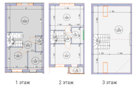 Таунхаус 140 м² в Таунхаусы Киевский от 16 000 грн/м², г. Ирпень