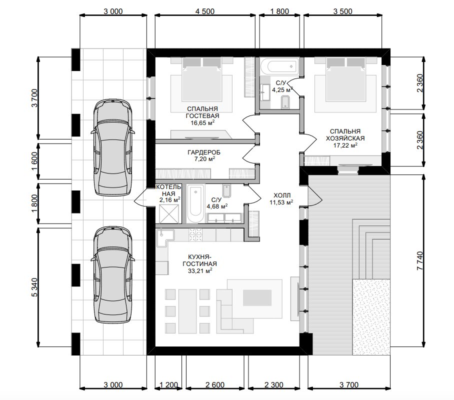 Коттедж 95 м² в КП The Hills от 36 211 грн/м², с. Горбовичи