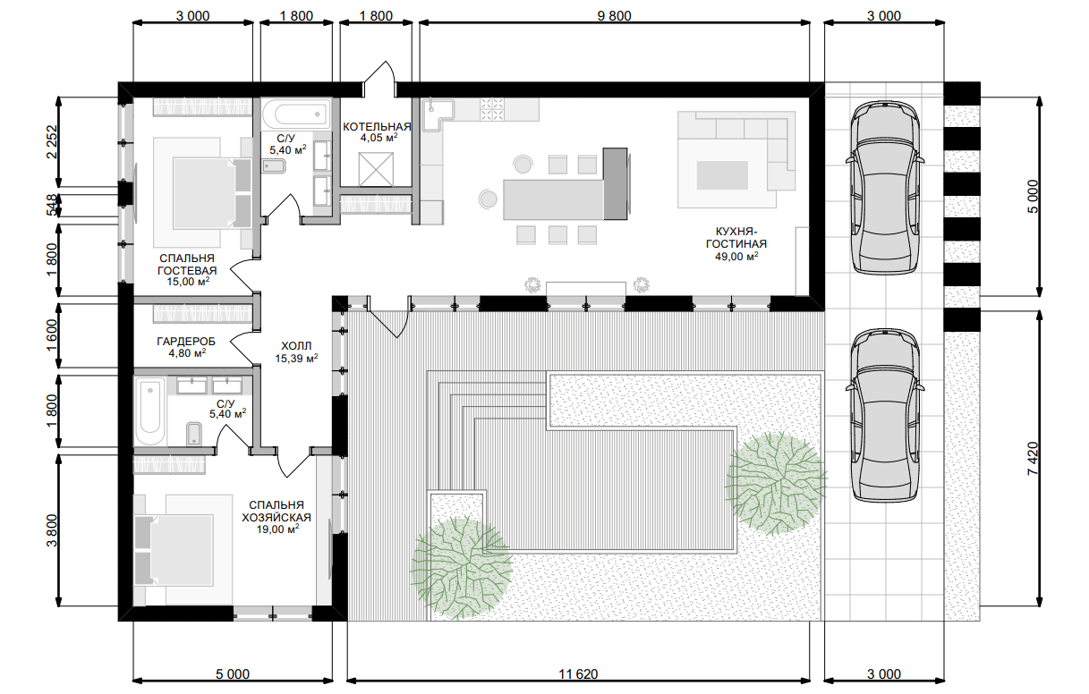 Коттедж 115 м² в КП The Hills от 34 000 грн/м², с. Горбовичи