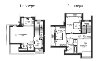 Дуплекс 170 м² в КП Riviera Gold от 26 765 грн/м², с. Сокольники