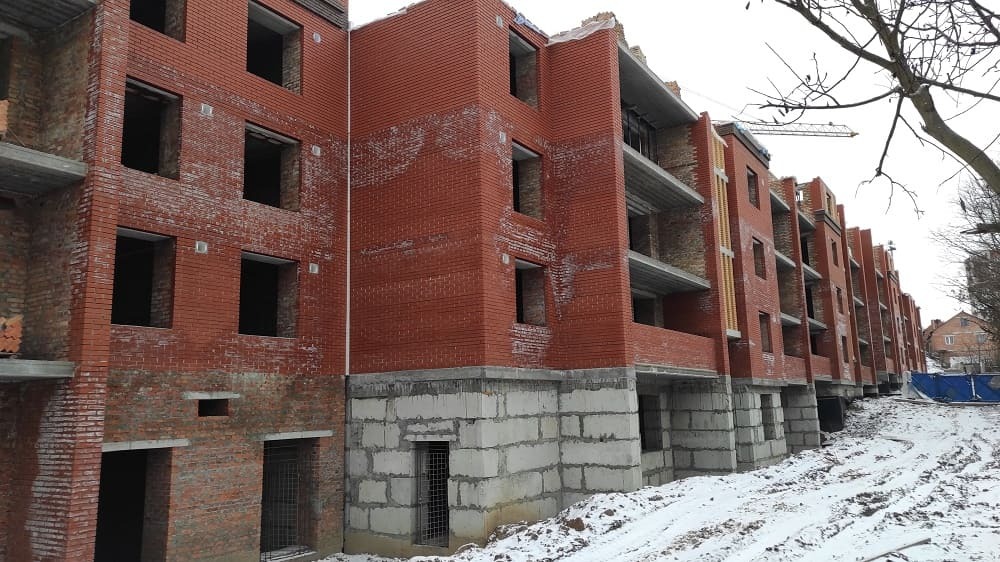 Хід будівництва ЖК на вул. Лучаківського-Тролейбусна, квіт, 2021 рік