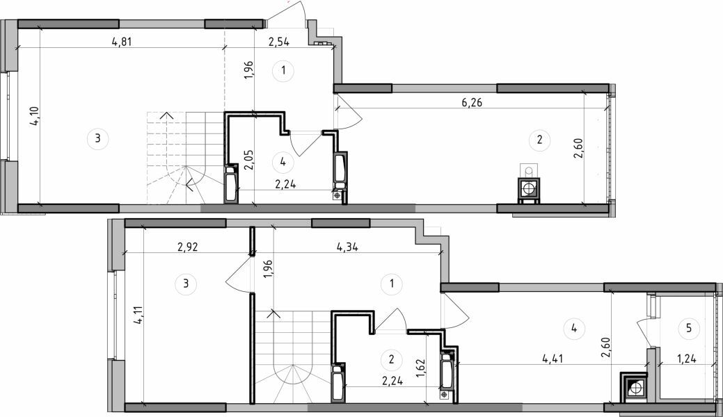 Дворівнева 82.53 м² в ЖК Оптимісто від 22 000 грн/м², с. Гатне