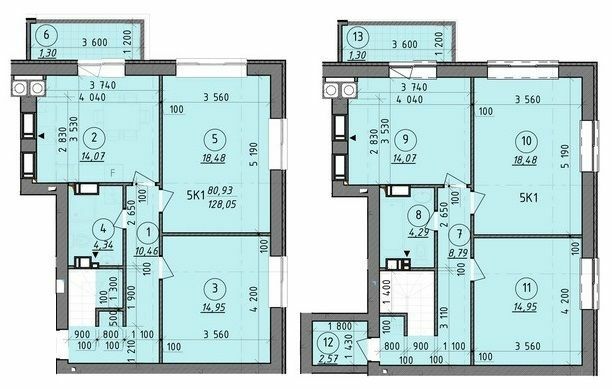 Дворівнева 128.05 м² в ЖК Французький бульвар від 15 650 грн/м², м. Вишгород