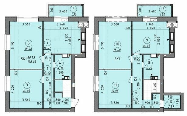 Дворівнева 128.05 м² в ЖК Французький бульвар від 15 150 грн/м², м. Вишгород