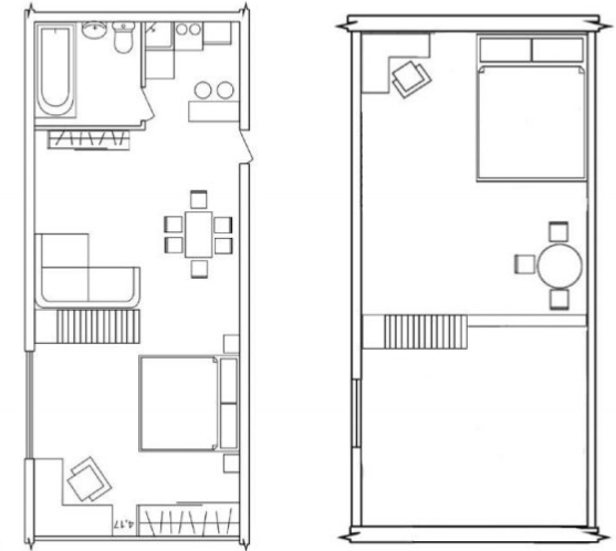 1-комнатная 29.9 м² в ЖК Воробьевы горы на полях-3 от 23 000 грн/м², Харьков