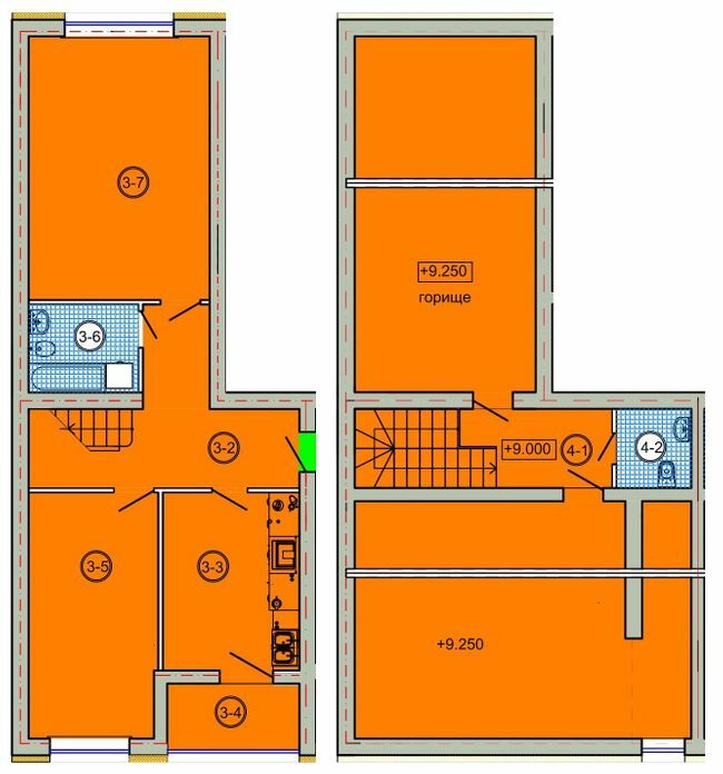 Двухуровневая 90.79 м² в ЖК на ул. Проектная-Троллейбусная, 7, 7а от 17 300 грн/м², с. Сокольники