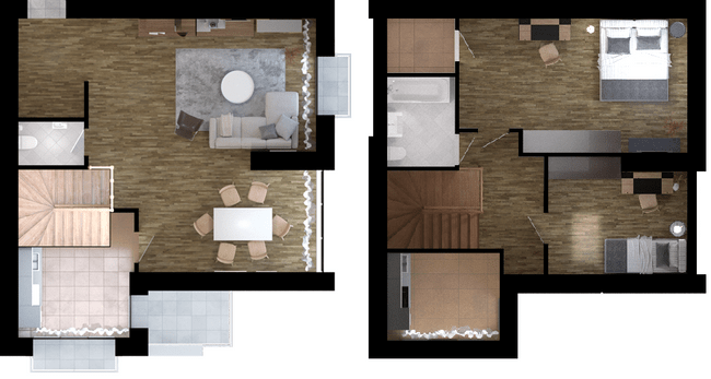 Двухуровневая 104.6 м² в ЖК Крайобраз от 123 380 грн/м², г. Яремче