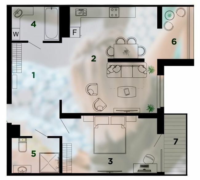 2-комнатная 72 м² в ЖК Comfort Park от 28 800 грн/м², Ивано-Франковск