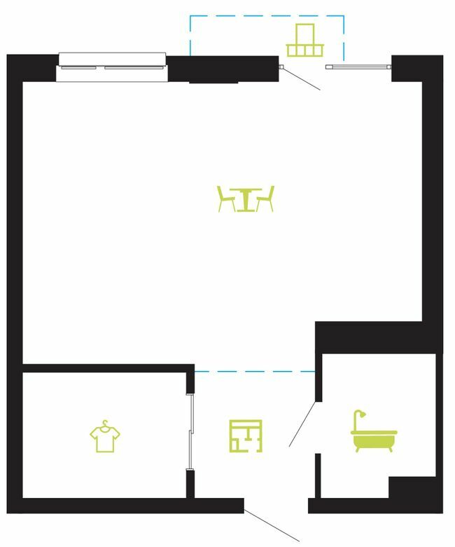 1-комнатная 42 м² в ЖК Main House от 19 500 грн/м², Ивано-Франковск