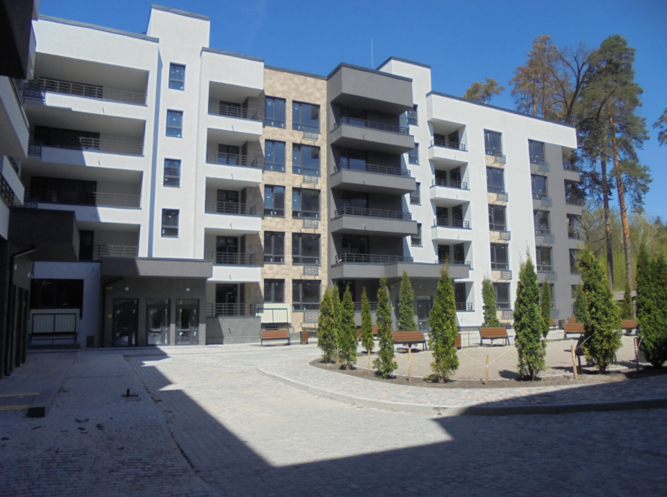 Ход строительства Апарт-комплекс в Пуще-Водице, май, 2021 год