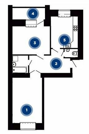 2-комнатная 64.92 м² в ЖК на вул. Київська / вул. Тарнавського от 20 200 грн/м², Тернополь