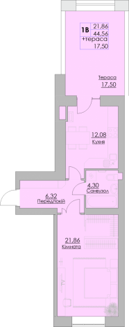 1-комнатная 62.06 м² в ЖК Греків Ліс от 20 150 грн/м², г. Умань