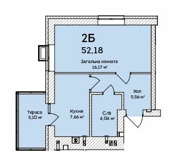 1-комнатная 38.36 м² в ЖК Grand Country Irpin от 22 050 грн/м², г. Ирпень