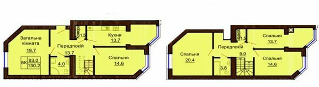 Дворівнева 130.4 м² в ЖК Софія Сіті від 24 000 грн/м², с. Софіївська Борщагівка
