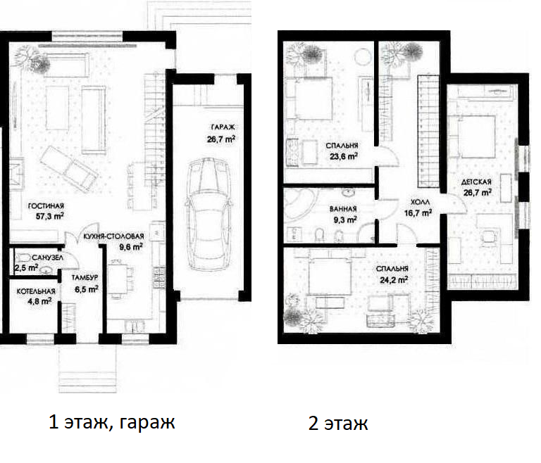 Таунхаус 207 м² в Таунхаус Севериновская Жемчужина от 12 560 грн/м², с. Севериновка