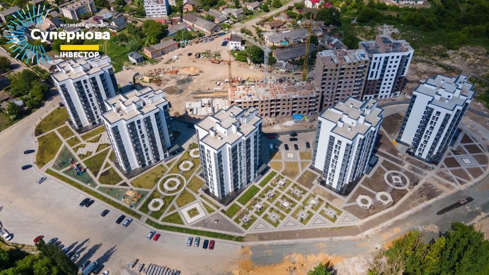 Ход строительства ЖК Супернова, июнь, 2021 год
