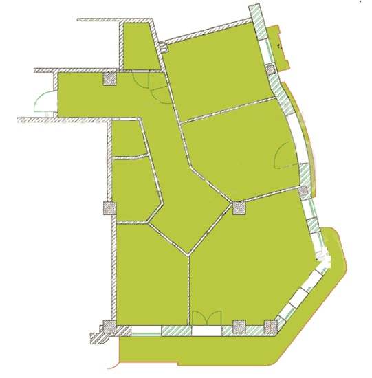 Свободная планировка 117.7 м² в ЖК Наследие Дерибаса от 48 250 грн/м², Одесса