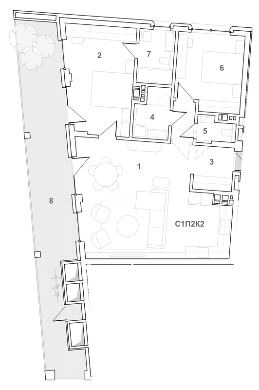 3-комнатная 103.33 м² в ЖК на ул. Красная, 17 от 44 550 грн/м², Львов