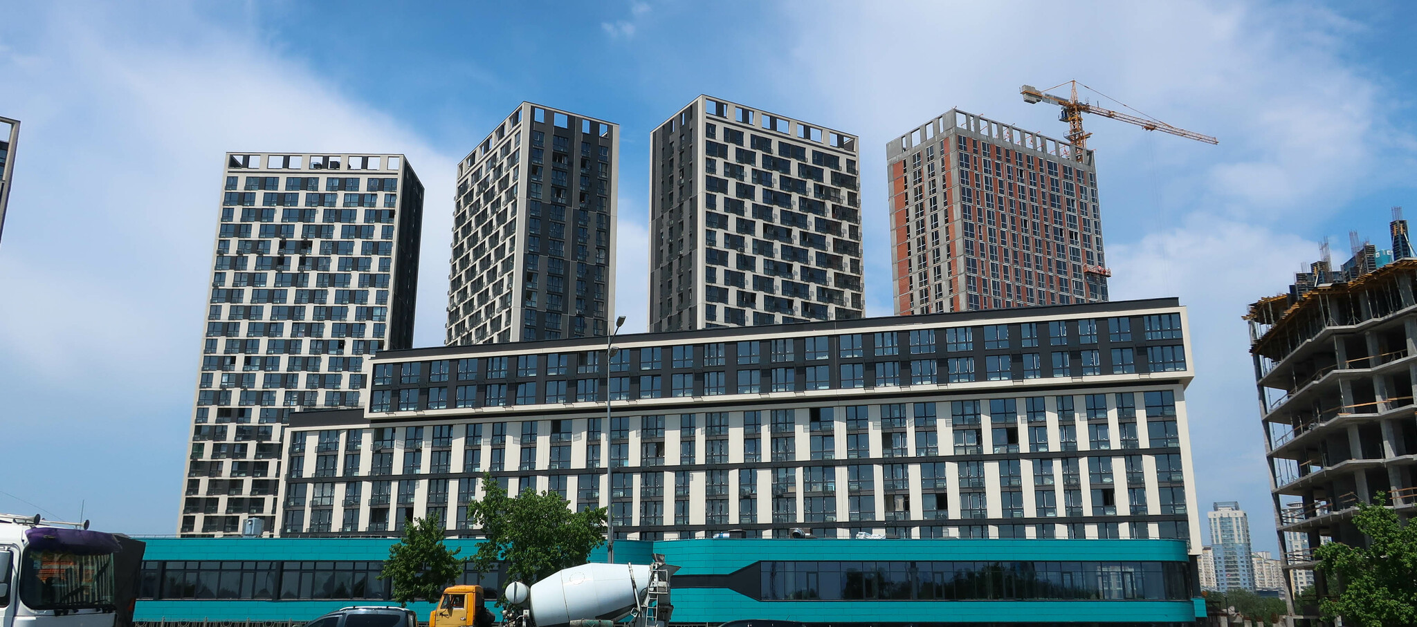 Хід будівництва ЖК Славутич 2.0, черв, 2021 рік
