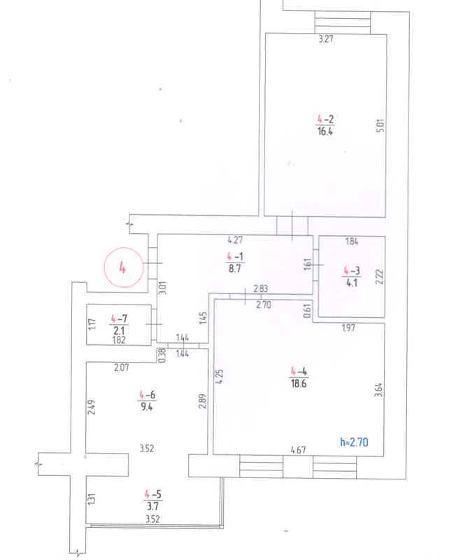 2-комнатная 82 м² в ЖК на ул. Гостинодворская, 14в от 11 350 грн/м², г. Ромны