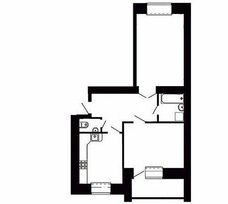 2-кімнатна 64.85 м² в ЖК на вул. Київська / вул. Тарнавського від 18 200 грн/м², Тернопіль