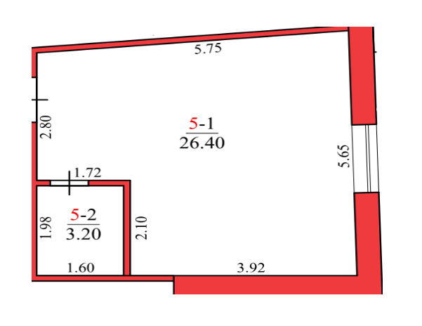 1-комнатная 29.6 м² в ЖК Конторский от 23 650 грн/м², Харьков