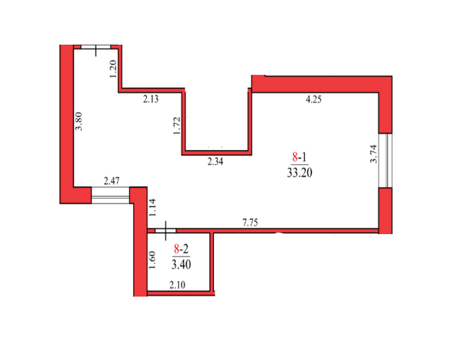 1-комнатная 36.6 м² в ЖК Конторский от 27 300 грн/м², Харьков