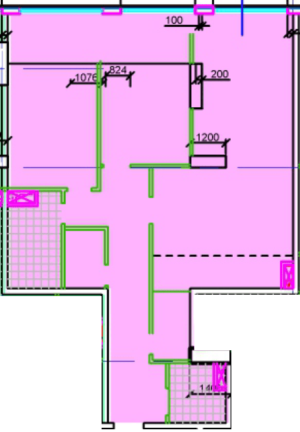 3-комнатная 97.55 м² в ЖК Central Park от 34 500 грн/м², Днепр