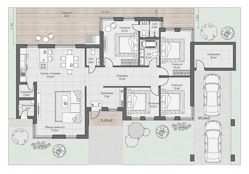 Котедж 184.3 м² в КМ 9 ЕЛЕМЕНТІВ від 81 063 грн/м², с. Лісники