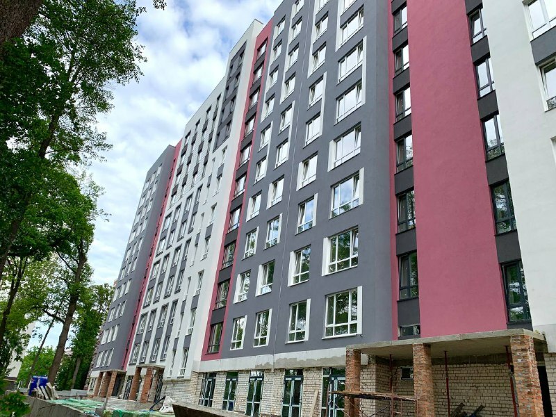 Ход строительства ЖК Новые Метры Park, июнь, 2021 год
