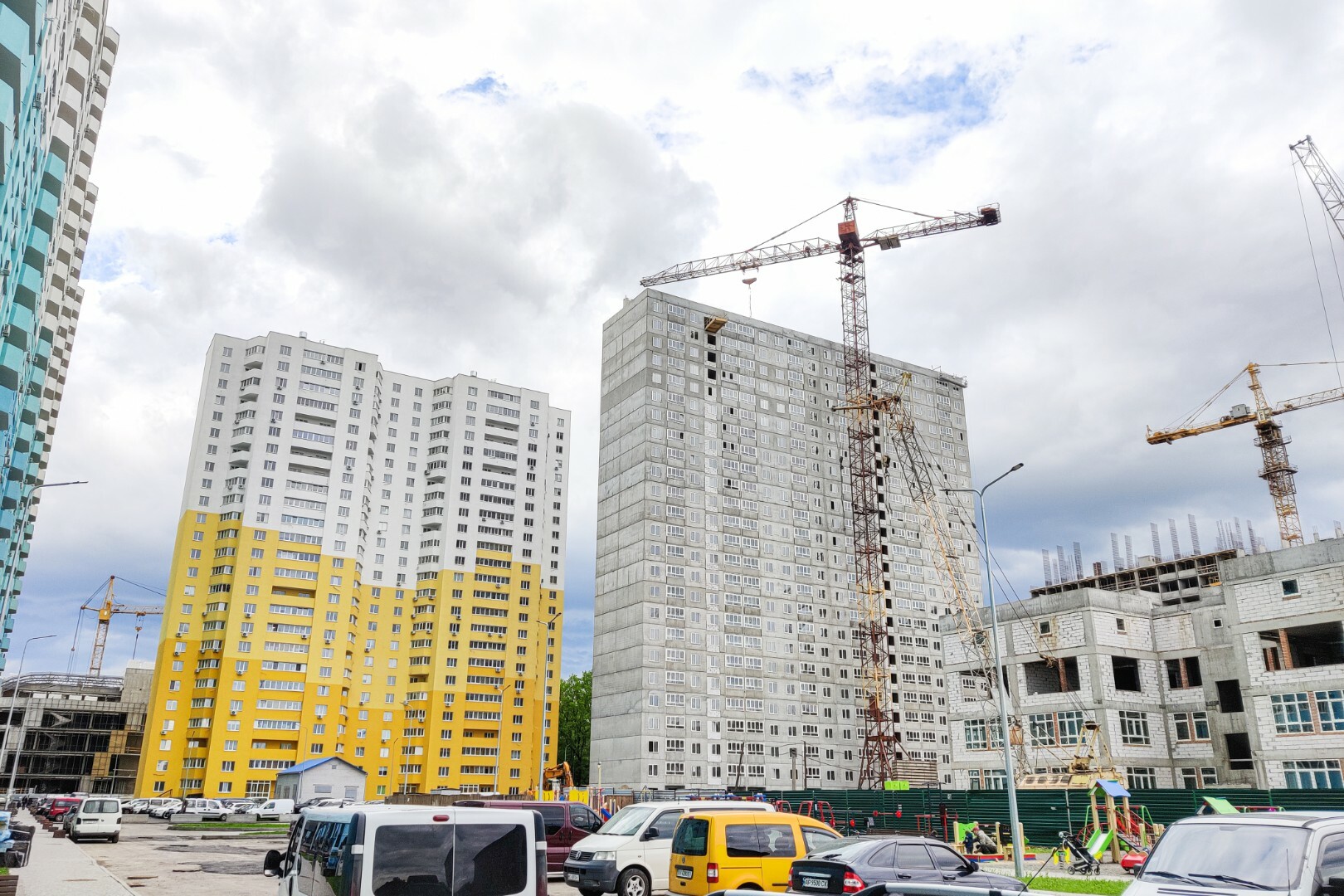 Хід будівництва ЖК Одеський бульвар, трав, 2021 рік