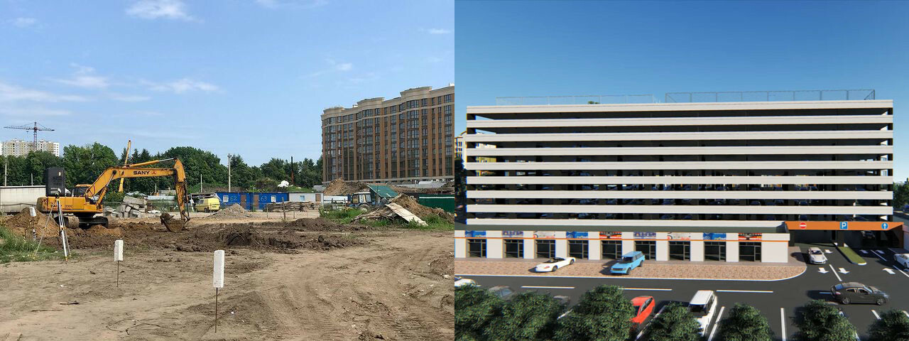 Ход строительства ЖК София Сити, июнь, 2021 год