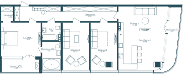 3-кімнатна 137.34 м² в ЖК KANDINSKY Odessa Residence від 56 418 грн/м², Одеса