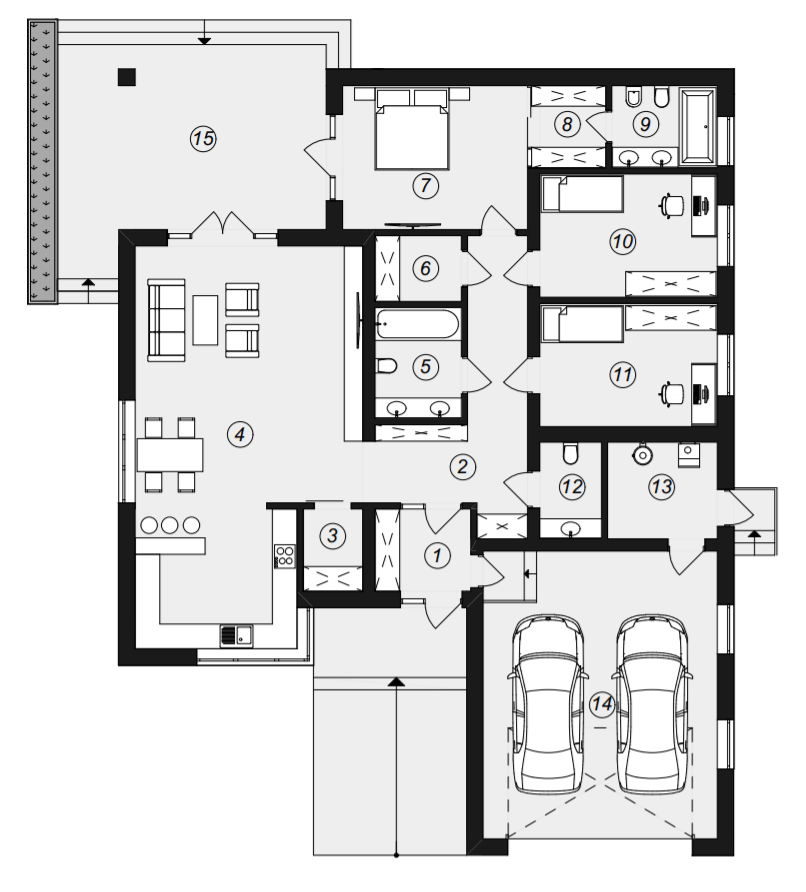 Котедж 160 м² в КМ RAY-ELENOVKA від 39 438 грн/м², с-ще Рай-Оленівка