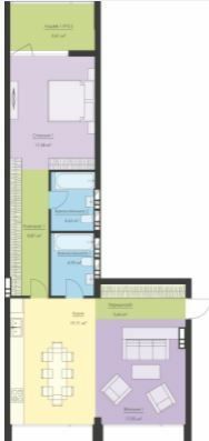 2-комнатная 82.02 м² в ЖК Новый Подол от 63 974 грн/м², Киев