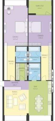 3-комнатная 123.06 м² в ЖК Новый Подол от 63 350 грн/м², Киев