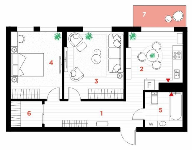 2-кімнатна 58 м² в ЖК Family Plaza від 27 000 грн/м², Івано-Франківськ