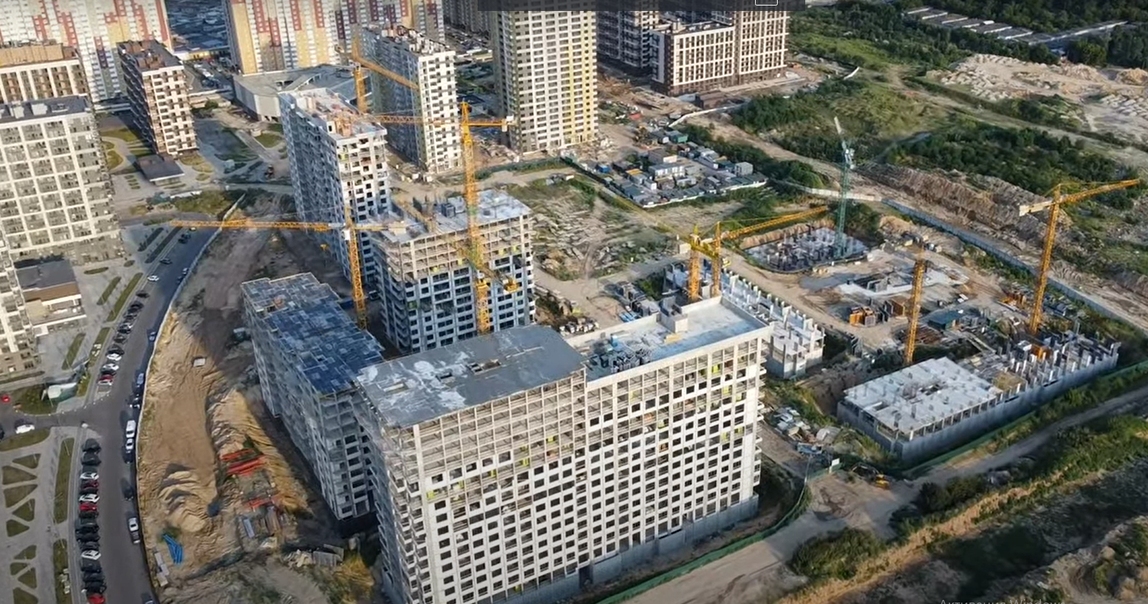Ход строительства ЖК Варшавский-2, июль, 2021 год