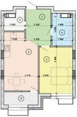 1-кімнатна 49 м² в ЖК Podil Plaza & Residence від 44 000 грн/м², Київ