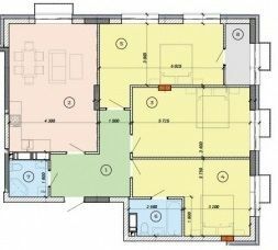 3-кімнатна 105.3 м² в ЖК Podil Plaza & Residence від 53 000 грн/м², Київ