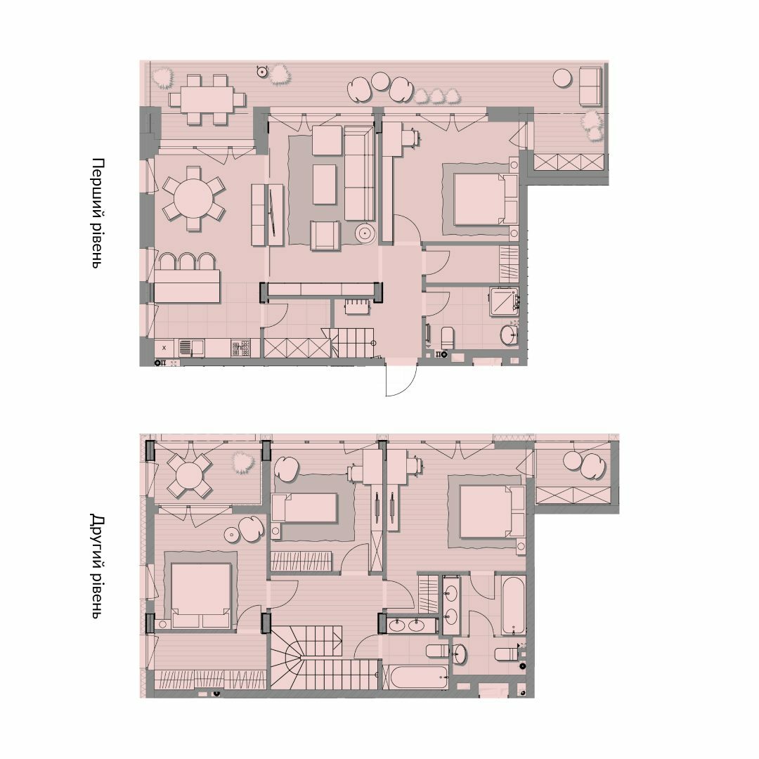 Дворівнева 155.7 м² в ЖК Luxberry lakes & forest від 31 000 грн/м², смт Козин