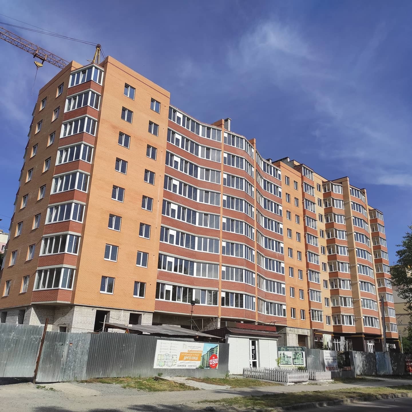 Хід будівництва ЖК Польський бульвар, черв, 2021 рік